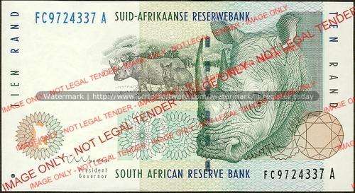 TT Mboweni First Issue Ten Rand Prefix FC unc condition!!!!