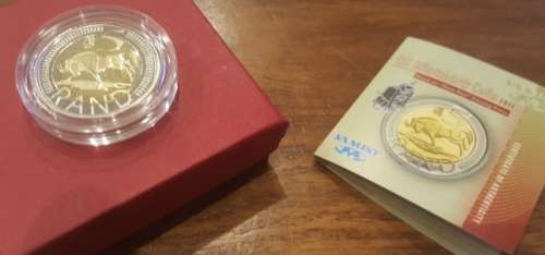 **2011 COIN WORLD OOM PAUL MINT MARK PROOF-LIKE R5**IN SA MINT BOX WITH COA** BEAUTIFUL COIN**