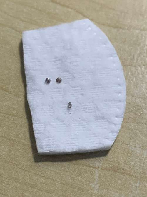 Totally Amazing 0.06tcw (3pcs) Natural Pale Pink Diamonds - Diamond Cut - VS - 1 bid for ALL