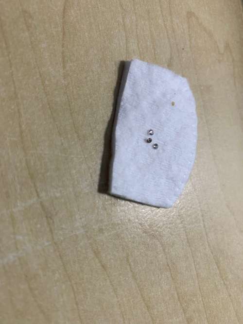 Totally Amazing 0.06tcw (3pcs) Natural Pale Pink Diamonds - Diamond Cut - VS - 1 bid for ALL