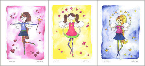 Fairies with Flair Original Artwork 1