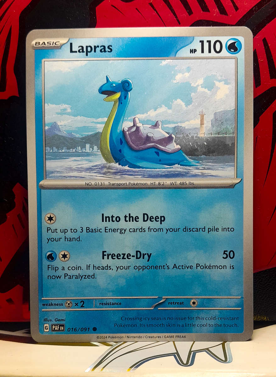 Lapras 016/091 - Paldean Fates