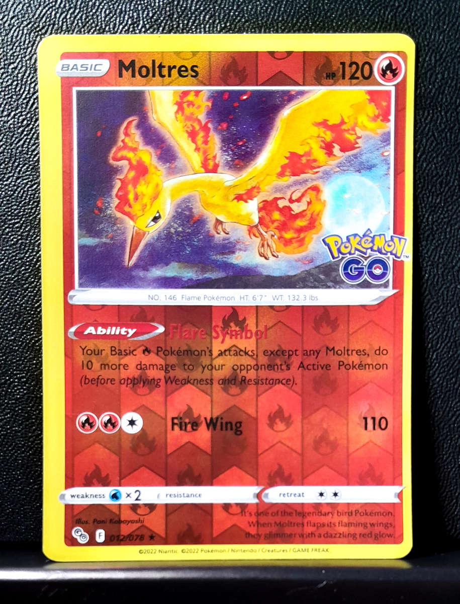 Moltres 012/078 - Reverse Holo Rare