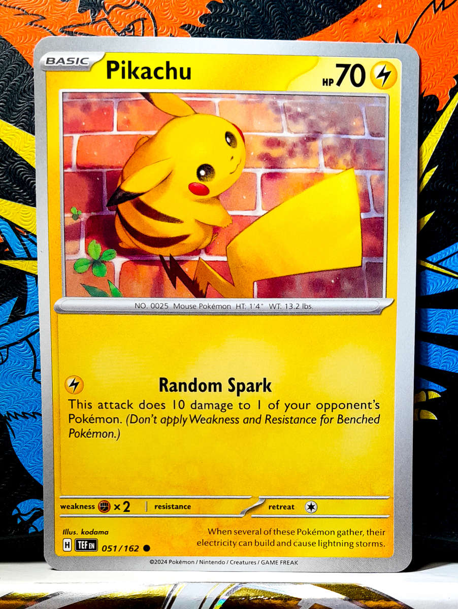 Pikachu 051/162 - Pokemon TCG - Temporal Forces