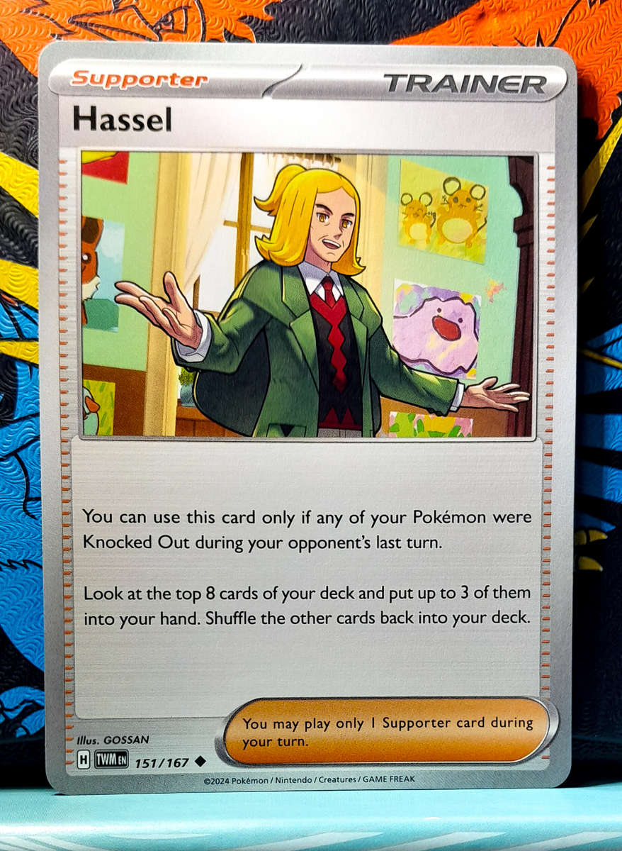Pokemon Card - Hassel 151/167 - Trainer - Twilight Masquerade