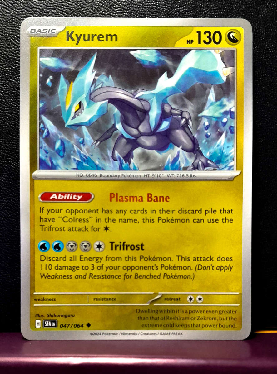 Pokemon Cards - Kyurem 047/064  - Shrouded Fable (NM)