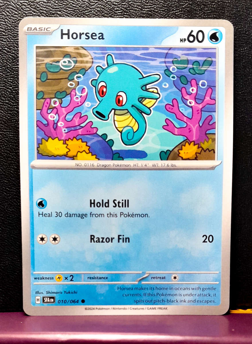 Pokemon Cards - Horsea 010/064  - Shrouded Fable (NM)