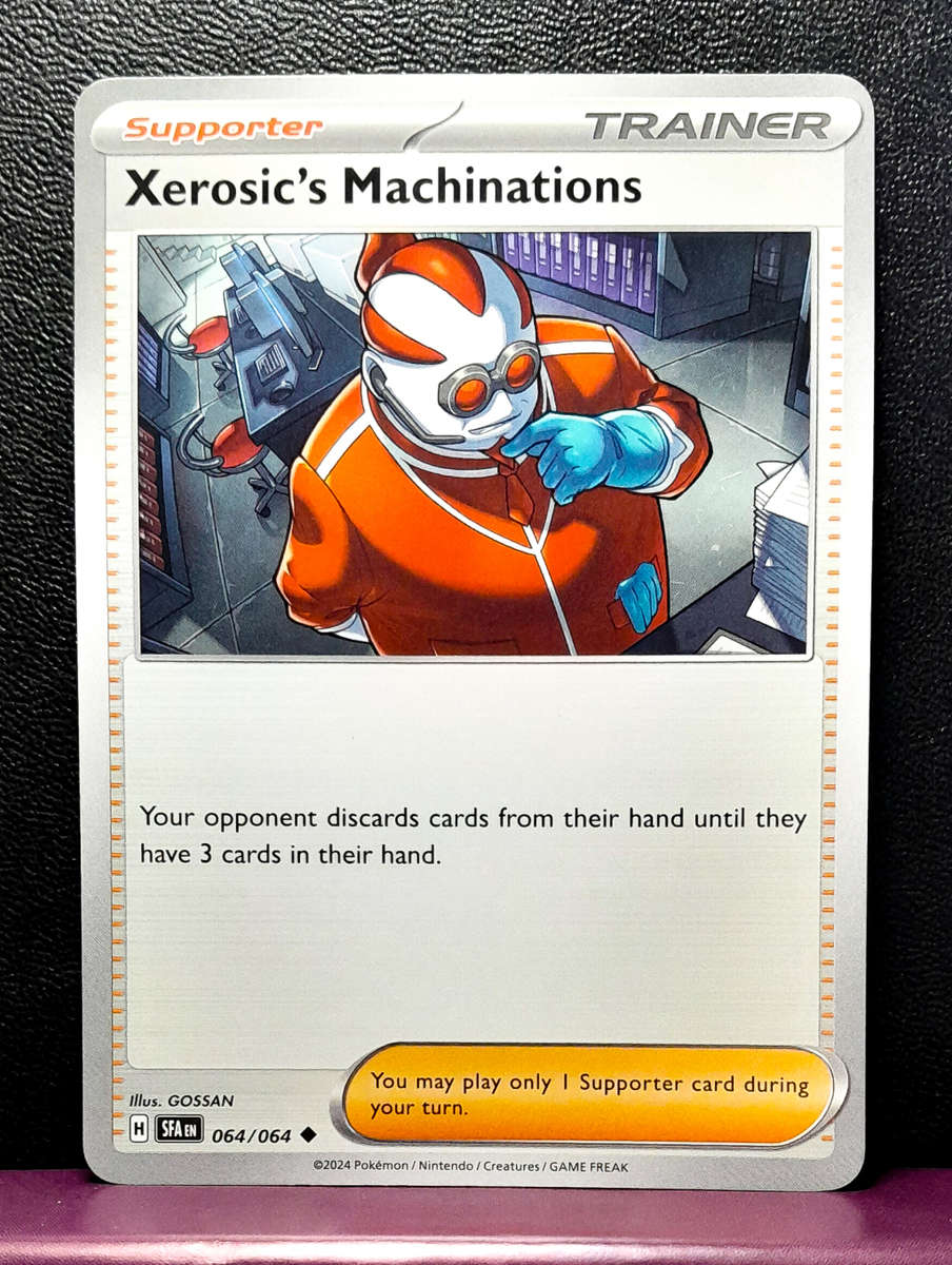 Pokemon Cards - Xerosic's Machinations 064/064 - Trainer - Shrouded Fable (NM)