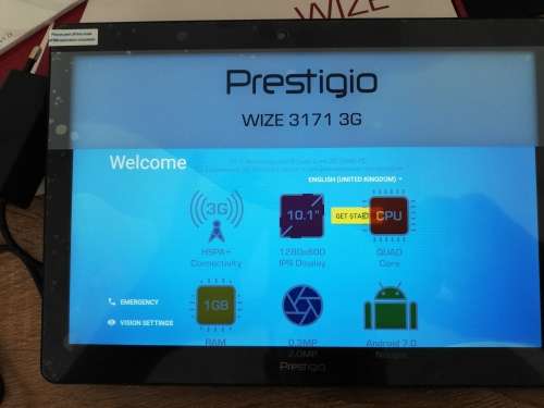 **BRAND NEW PRESTIGIO 3G 10.1 INCH TABLET IN BOX*****R99 FREIGHT**