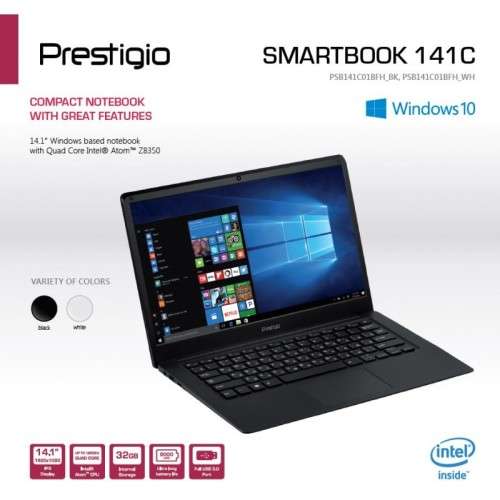 ***2 LEFT****BRAND NEW PRESTIGIO 141C LAPTOP SMARTBOOK  IN BOX*****R99 FREIGHT***