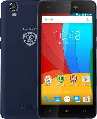 ***5 AVALIABLE***BRAND NEW PRESTIGIO MUZE A5 DUEL SIM, POUCH AND 8GB CARD, ELEC BLUE  IN BOX*****