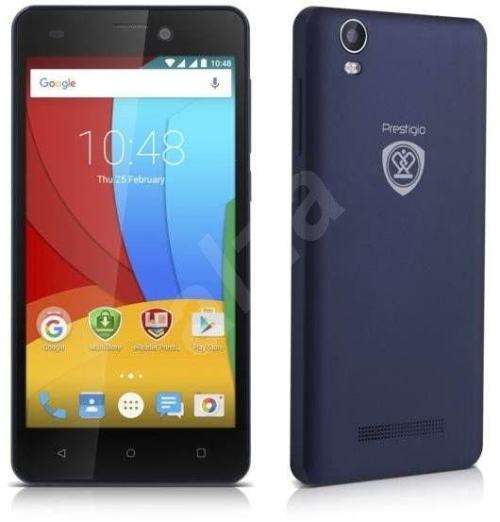 ***5 AVALIABLE***BRAND NEW PRESTIGIO MUZE A5 DUEL SIM, POUCH AND 8GB CARD, ELEC BLUE  IN BOX*****