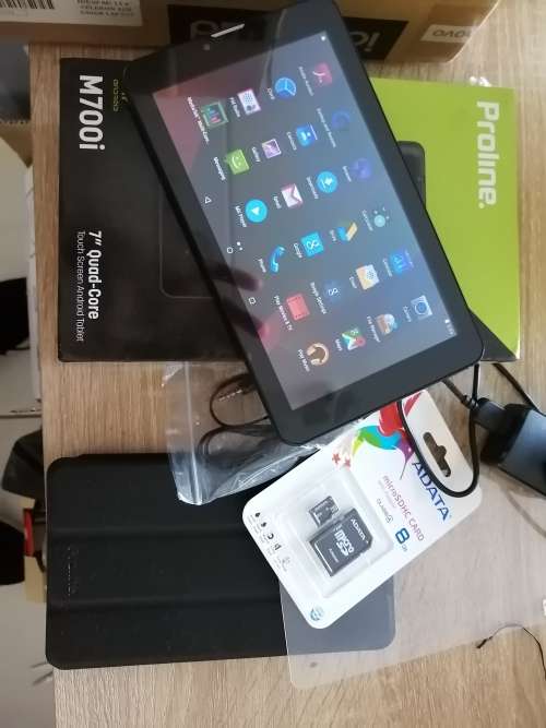 *5 AVALIABLE* NEW PROLINE DUEL SIM 3G TABLET, COVER ,SCREEN PROTECTOR, 8GB M/CARD ETC*R99 FREIGHT*