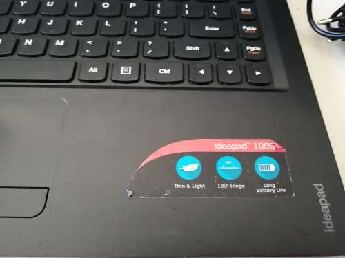 **RED LENOVO IDEAPAD 100S-141BE LAPTOP. THIN AND LIGHT , OVER 9HR BATTERY LIIFE ***
