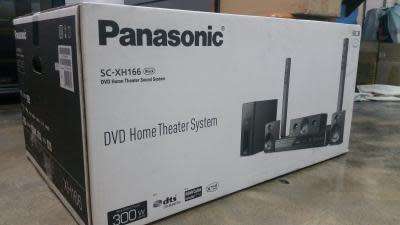 **NEW Panasonic SC-XH166GS-K 5.1CH DYNAMIC BASS, 5.1 TALL BOY HOME THEATRE SYSTEM*R4600**