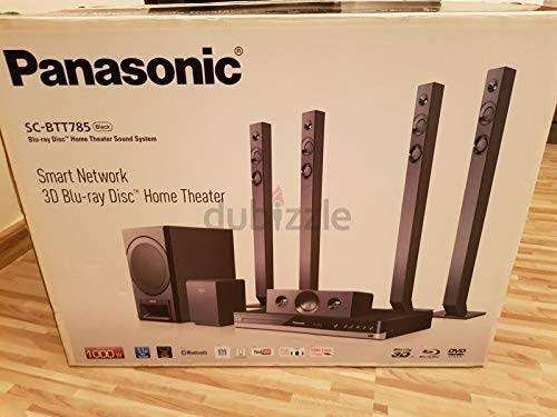 **BRAND NEW PANASONIC  SA-BTT785, 3D BLUERAY.BLUETOOTH, 1000W, 5.1 (CD TRAY NOT OPENING)****