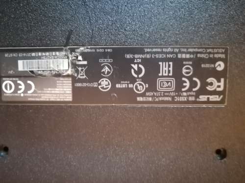 ***SECOND HAND ASUS SONIC MASTER  I3,  NOT TESTED, NO CHARGER***