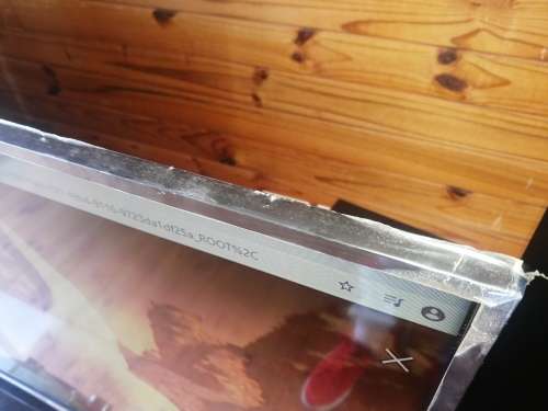 ***DEMO HI SENSE 43 INCH FULL HD  LED TV, PLASTIC ON COVERS STIIL.SLIGHT LIGHT AT BOTTOM**