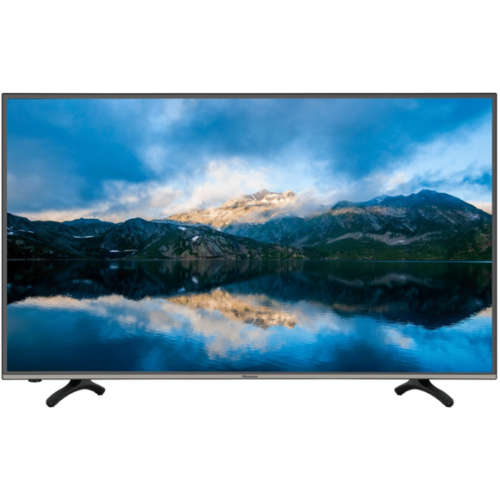 ***DEMO HI SENSE 43 INCH FULL HD  LED TV, PLASTIC ON COVERS STIIL.SLIGHT LIGHT AT BOTTOM**
