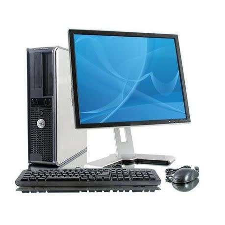**NEW YEAR SPECIAL* **DELL OPTIPLEX 760 PC WITH FREE SCREEN AND KEYBOARD,MOUSE **2GB RAM 2.5GHZ**