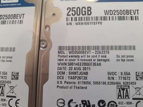 **LATE ENTRY**LOT OF WD LAPTOP HARD DRIVES**THE LOT  ONE BID**FREE FREIGHT****
