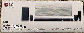 **TOP QUALITY**NEW LG SJ4R SOUND BAR, WIRELESS SURROUND SPEAKERS AND WIRELESS SUB**R6999***