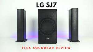 *DONT MISS THIS**NEW LG SJ7 FLEX DUEL SOUND BAR*ONE IS PORTABLE**WIRELESS SUB*CRYSTAL CLEAR CIMENA**