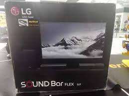 *DONT MISS THIS**NEW LG SJ7 FLEX DUEL SOUND BAR*ONE IS PORTABLE**WIRELESS SUB*CRYSTAL CLEAR CIMENA**