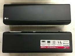*DONT MISS THIS**NEW LG SJ7 FLEX DUEL SOUND BAR*ONE IS PORTABLE**WIRELESS SUB*CRYSTAL CLEAR CIMENA**