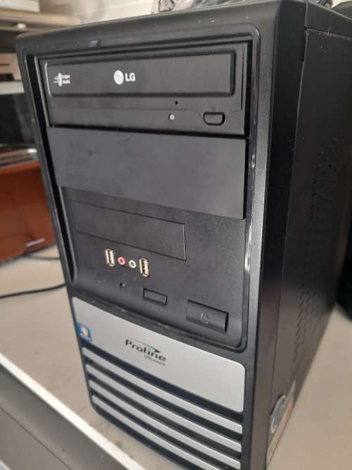 **COMBO DEAL**2 X PC BOXES, PROLINE I5 AND PROLINE I3, COMPLETE WITH HARD DRIVES**REPAIRS OR SPARES*