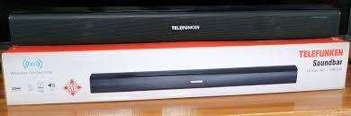 **CRAZY SPECIAL**FREE FREIGHT**BRAND NEW TELEFUNKEN SOUNDBAR/BLUE TOOTH SPEAKER IN BOX**
