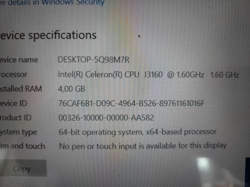 **FREE FREIGHT FRIDAY*ROSE GOLD  ZEDAIR ILIFE PLUS 4GB RAM, 500GB HDD, WIFI, BLUETOOTH INCL NEW BAG*