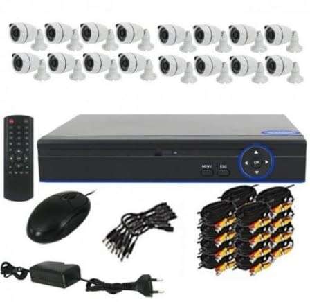 **WOW**BRAND NEW JORTAN 16 X HD CCTV CAMERA KIT, 3G/WIFI, ALL WIRING, DDR, REMOTE,MOUSE, ETC***R5000