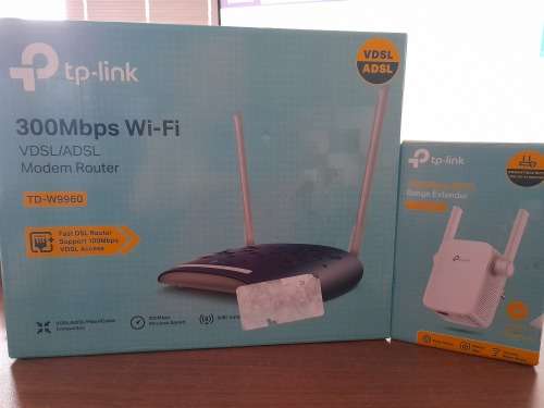 *SNAP FRI SPECIAL*COMBO DEAL**NEW TP-LINK 300MPS WI-FI ROUTER AND TP-LINK300MPS RANGE EXTENDER**