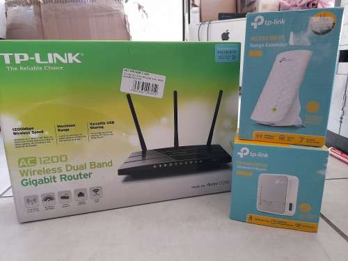 **SNAP FRI SPECIAL**COMBO DEAL***BRAND NEW TP-LINK AC1200 ROUTER, AC750 RAND EXTENDER+ 3G/4G ROUTER*