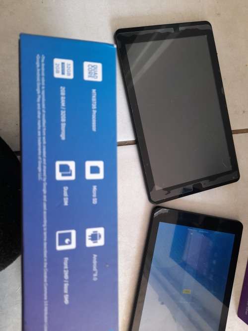 **BUY ONE GET ONE FREE**PROLINE 101INCH QUAD CORE DUAL SIM TABLETS**ONE WORKING ONE NOT**