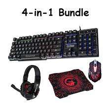 *MONTH END DEAL*GAMING COMBO DEAL**MARVO CM370 4 IN 1 Gaming Combo - 7 Colours***