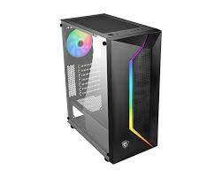 **MONTH END DEAL*****GAMING  MSI MAG Vampiric 100R ATX ARGB Gaming Chassis with fans***in box