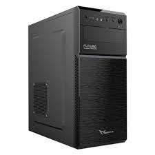 **SPRING SPECIAL**Alcatroz Futura Black N3000 ATX Case with Magnum Pro 225 PSU (Black)**