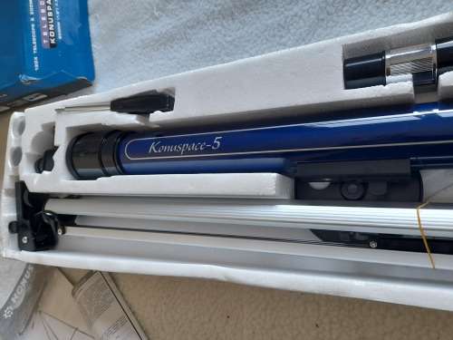 *CRAZY SPECIAL***New Konus Konuspace-5 50Mm F/14 Refractor Telescope** IN BOX WITH ALL ACCESSORIES
