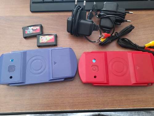 ***SPRING SPECIAL***COMBO DEAL**2X HAND HELD PVP CONSOL WITH GAMES, CHARGERS AND CABLES*