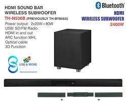 *MONTH END DEAL**BRAND NEW JVC BLUETOOTH SOUNDBAR WITH WIRELESS SUB**EXCELLENT SOUND*R2400 RETAIL*