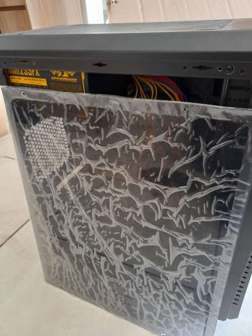 *MONTH END DEAL*NEW HALF BUILT GAMING PC*ARMAGGEDDON CHASIS,PSU,WITH LEDS,BIOSTAR MOTHERBOARD,128SSD