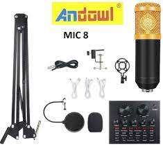 **CRAZY CHRISTMAS DEAL***BRAND NEW ANDOWL PROFESSIONAL MIC SOUND CARD SET**R99 FREIGHT***