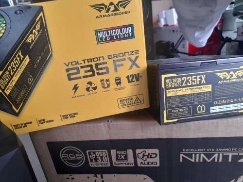 *SNAP FRI DEAL*NEW GAMING PC SET UP*ARMAGGEDDON CHASIS,PSU,BIOSTAR MOTHERBOARD FANS,WIFI CARD**