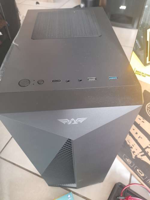 *SNAP FRI DEAL*NEW GAMING PC SET UP*ARMAGGEDDON CHASIS,PSU,BIOSTAR MOTHERBOARD FANS,WIFI CARD**