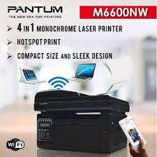 **Demo Pantum PM6600NW 4-in-1 Multifunction Mono Laser Wi-Fi Printer in box, cables etc*R2000 retail