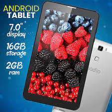 *CHRISTMAS SPECIAL*BRAND NEW MODIO 4G TABLET WITH FREE BLUETOOTH EARPEACE,CARRY STRAP*WHITE/SILVER