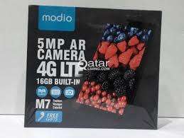 *CHRISTMAS SPECIAL*BRAND NEW MODIO 4G TABLET WITH FREE BLUETOOTH EARPEACE,CARRY STRAP*WHITE/SILVER