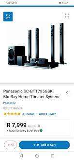 *NEW YEARS SPECIAL**BRAND NEW PANASONIC SC-BTT785GSK BLU-RAY HOME THEATRE SYSTEM*R7500 RETAIL*